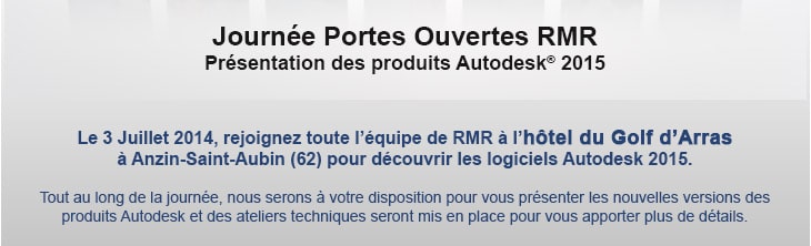 RMR - Nouvelle gamme Autodesk 2015