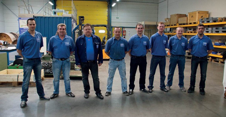 Une équipe de techniciens confirmés RMR