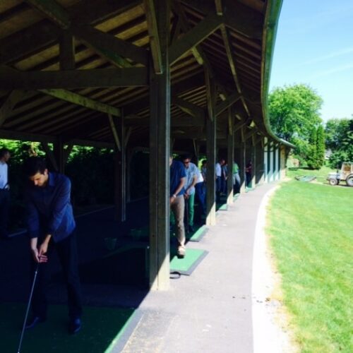 Initiation au golf (practice couvert)