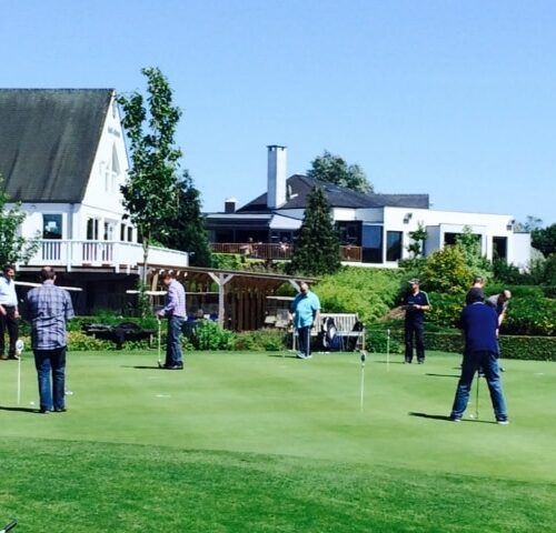 Séance de putting