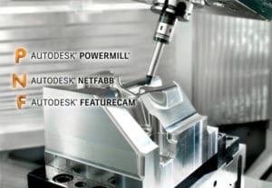 AUTODESK - Powermill, Netfabb, Featurecam
